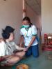 การปฏิบัติงานของอาสาสมัครบริบาลในเขตพื้นที่ตำบลบางด้วน