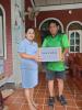 องค์การบริหารส่วนตำบลบางด้วน  สนับสนุนกิจกรรมโรงทานโครงการพา
