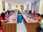 ประชุมคณะกรรมการจัดงานโครงการส่งเสริมผู้สูงอายุและสถาบันครอบ