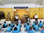 วันศุกร์ที่ 4 กรกฎาคม 2568 โครงการเข้าค่ายคุณธรรม ณ วัดนิกรร